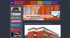 Desktop Screenshot of iesvalledelsaja.com